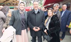 Kadın muhtarlar bayramlaşma