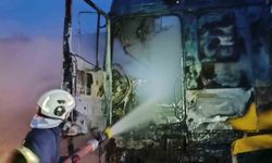 Kastamonu'da alevlere teslim olan seyir kullanılamaz hale geldi