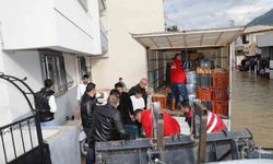 Mahsur kalan vatandaşlara destek