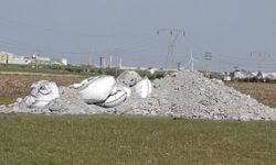 Mera alanına atık döküldü