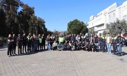 Motosiklet sürücülerine güvenli sürüş eğitimi