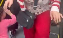 Otobüste kadınlar yer kavgasında şoförün kolunu ısırdı