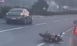 Otomobil ile çarpışan motosikletin sürücüsü hayatını kaybetti