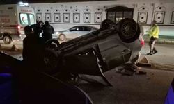 Otomobil takla attı: 1 yaralı