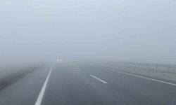 Pamuk Geçidinde yoğun sis etkili oldu