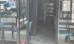 Pizzacıda korkutan yangın