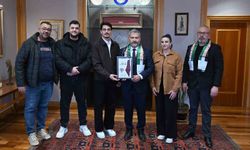 Rektör Adıgüzel'e ziyaret