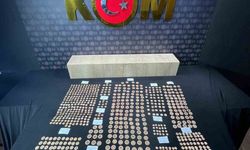 Sahte altın operasyonu: 977 parça sahte altın ele geçirildi