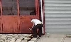 Sürücü drift atarken kaza yaptı