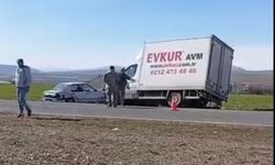 Trafik kazası: 1 yaralı