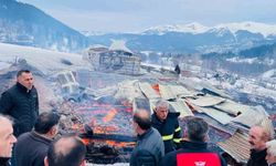 Yangın: 1 ev, 2 ahır ve 2 ambar kül oldu