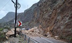 Yol trafiğe kapandı, 1 yaralı