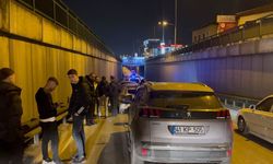 Zincirleme trafik kazası sonrası kavga çıktı