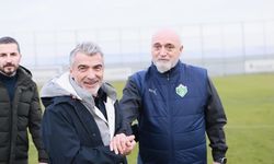 Cantürk Alagöz’den takıma ziyaret