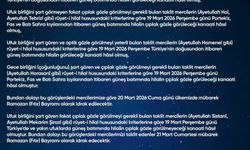 Bugün Kimine Göre Bayram, Kimine Göre Cumartesi Bayram: Allah ibadetlerinizi kabul etsin.