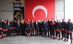 Görev Başındaki İtfaiyecilere Bayram Ziyareti