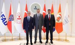 Alagöz ve Ayaz’dan Bakan Çiftçi’ye Hayırlı Olsun Ziyareti