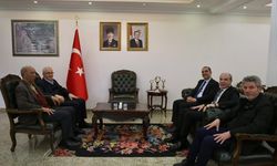 Eski Milletvekili Ali Güner ve Abbas Gündüz’den Vali Taşolar’a Ziyaret