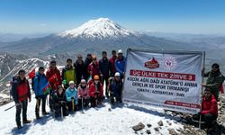 Iğdır’ın Zirvesinde Üç Ülke Tek Yürek: Küçük Ağrı Dağı’na Dev Tırmanış