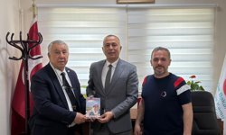 Iğdır Ağız ve Diş Sağlığı Hastanesi Başhekimi Dt. Taner Başaran’a Hayırlı Olsun Ziyareti