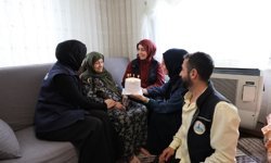 92 yaşındaki çınara doğum günü sürprizi