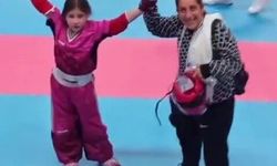 8 yaşındaki demir yumruk Nebahat Eda'dan gururlandıran başarı