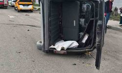 Iğdır'da kaza: Araç takla attı, 2 kişi yaralandı