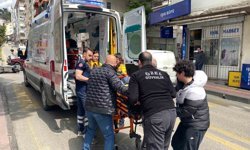 Motosiklet ve otomobil çarpıştı: 1 yaralı