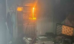 Müstakil evde çıkan yangın söndürüldü