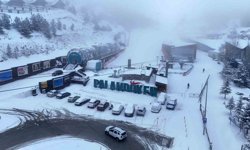 Palandöken'de kar kalınlığı 210 santimetreye ulaştı