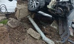 Patnos'ta yağışlı hava kazayı beraberinde getirdi:2 yaralı