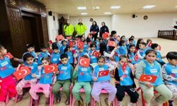 Polis Haftası'nda Patnos'ta miniklere anlamlı ziyaret