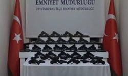 Silah operasyonu: 91 tabanca ele geçirildi