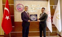 ASKON yönetiminden Bakan Yardımcısı Tarıkdaroğlu'na ziyaret