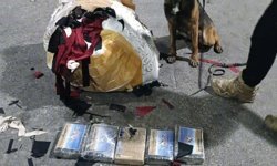 Bir işyerinde 5 kilo 872 gram kokain ele geçirildi