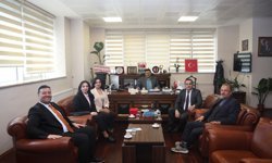 Azerbaycan Devlet İktisat Üniversitesi Heyetinden Iğdır Üniversitesine Ziyaret