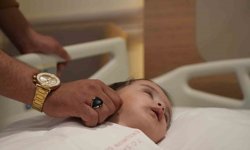 Erzurum Şehir Hastanesi'nde bir ilk: Kumsal bebek şifa buldu