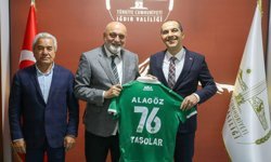 Alagöz Holding Iğdır FK’den Vali Taşolar’a Ziyaret
