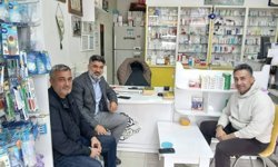 AK Parti İl Başkanı Ali Kemal Ayaz Esnaf Ziyaretinde