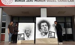 Lise öğrencileri mezun olmadan eserlerini sergileyecek