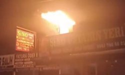 Lokanta alevlere teslim oldu