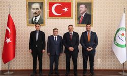 SGK İl Müdürü Eyikudamacı’dan Rektör Gürel’e Ziyaret