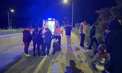 Araç tarlaya uçtu: 4 yaralı