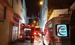 Bursa'da tekstil atölyesinde korkutan yangın