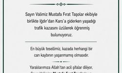 Iğdır Belediye Başkanlarından Vali Taşolar’a Geçmiş Olsun Mesajı