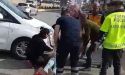 Özgür Mahallesi Yürüyüş Yolunda Trafik Kazası