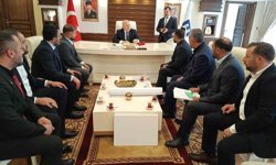 Emre Akdoğan'dan Başkan Sekmen'e ziyaret