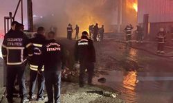 Gaziantep'te mobilya fabrikasında yangın
