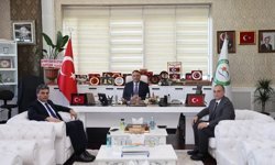 Ziraat Bankası Grup Başkanı Bayat’tan Rektör Gürel’e Ziyaret