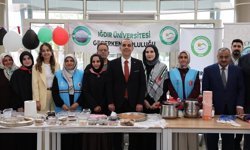 Iğdır Üniversitesi’nde Filistin Kermesi Düzenlendi